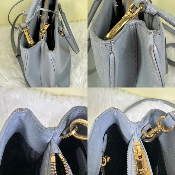 💯Authentic Prada Safiano Leather Handbag🍀